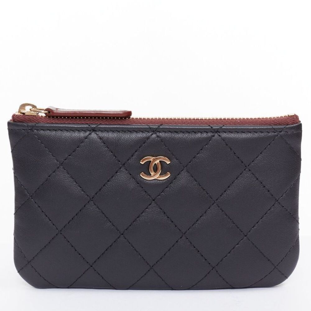 Chanel Classic Small Lambskin Pouch